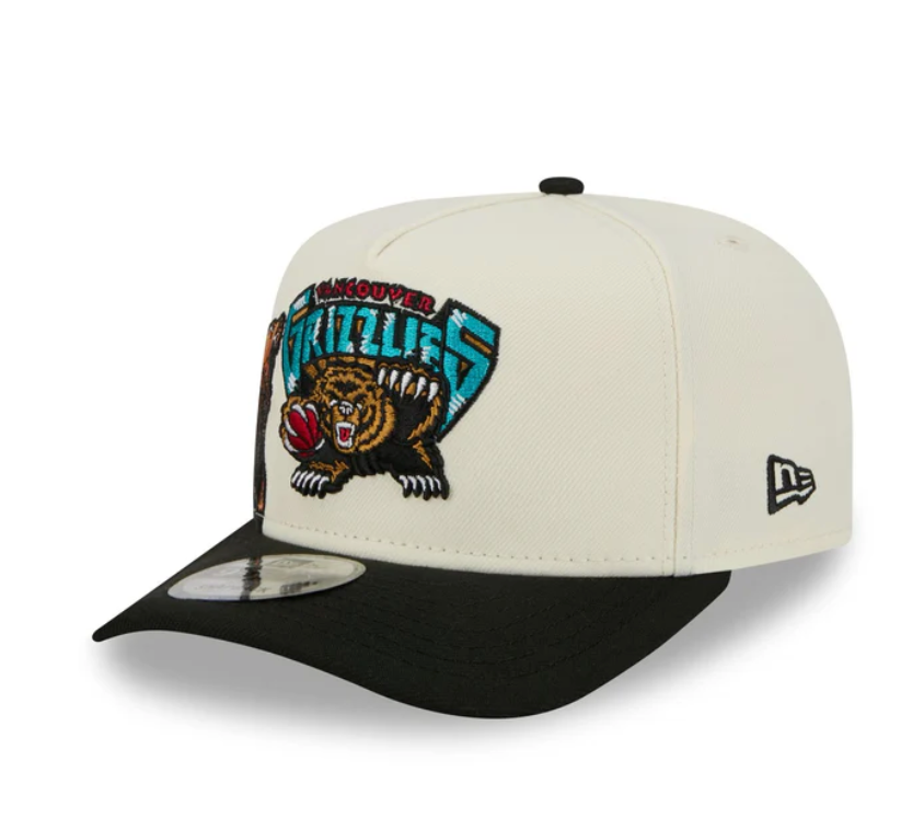 Memphis Grizzlies HWC Chrome White 9FIFTY A-Frame Snapback