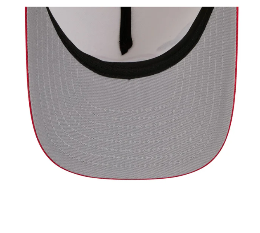 Houston Rockets HWC Chrome White 9FIFTY A-Frame Snapback