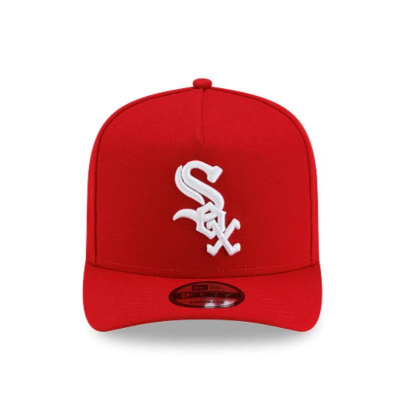 Chicago White Sox Red 950 AFrame No Patch Snap Back