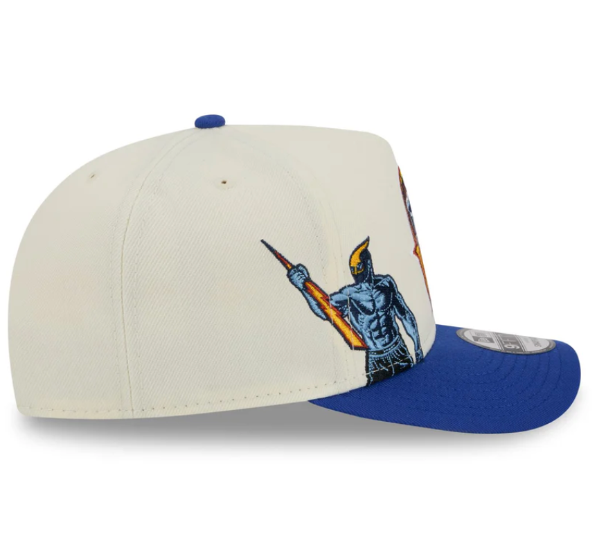 Golden State Warriors HWC Chrome White 9FIFTY A-Frame Snapback