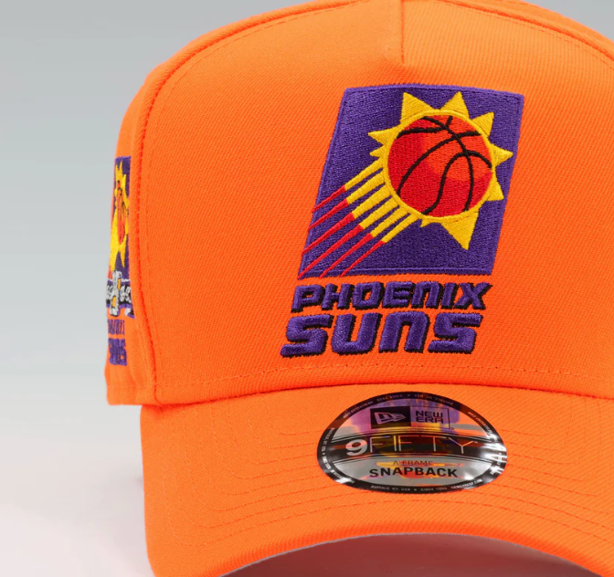 Phoenix Suns Orange HWC AFrame 25Th Anniversary Snap Back