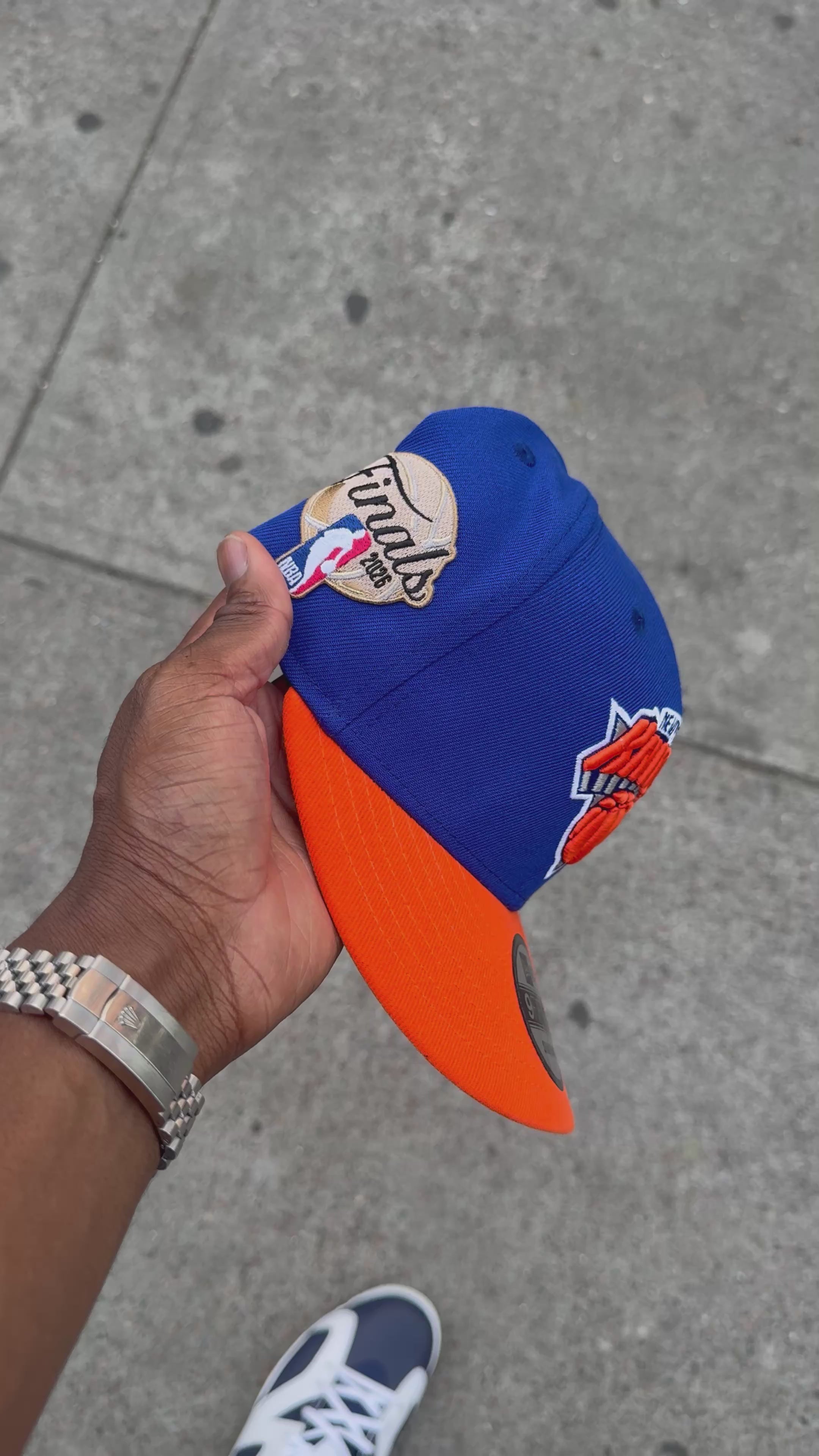 New York Knicks 2 Tone NBA 2026 Finals Classic Snap Back
