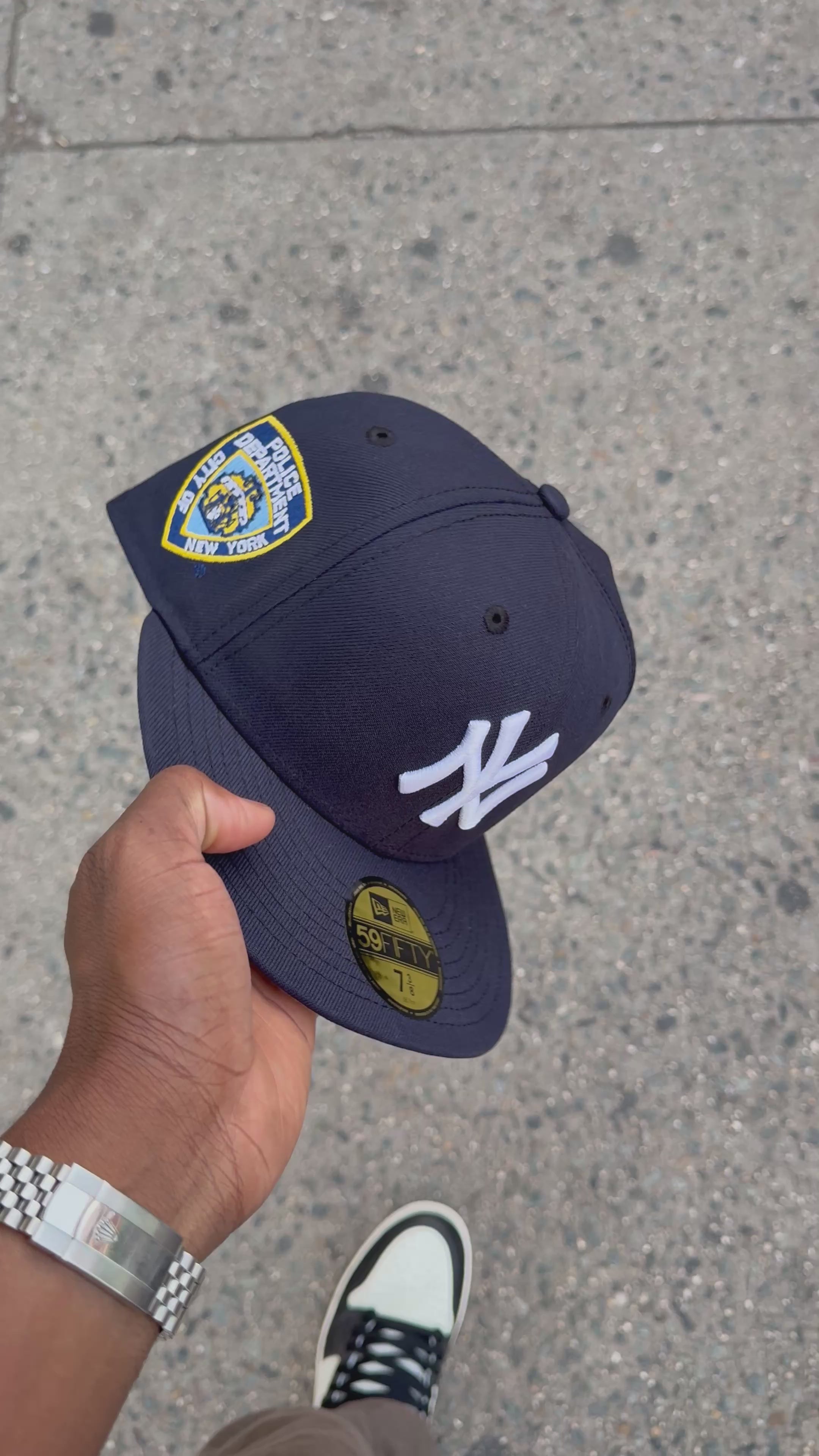 New York Yankees Navy NYPD Grey UV