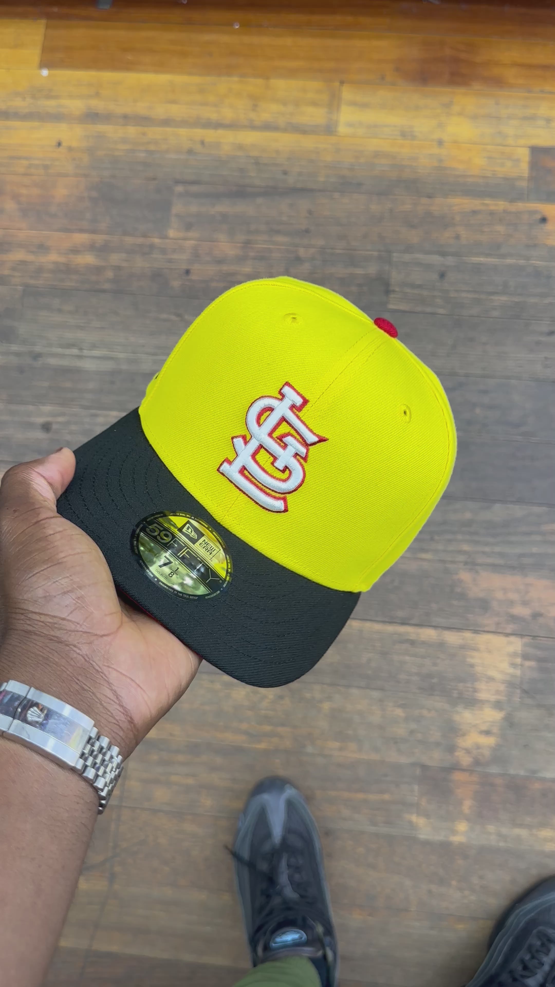 St. Louis Cardinals Yellow and Black