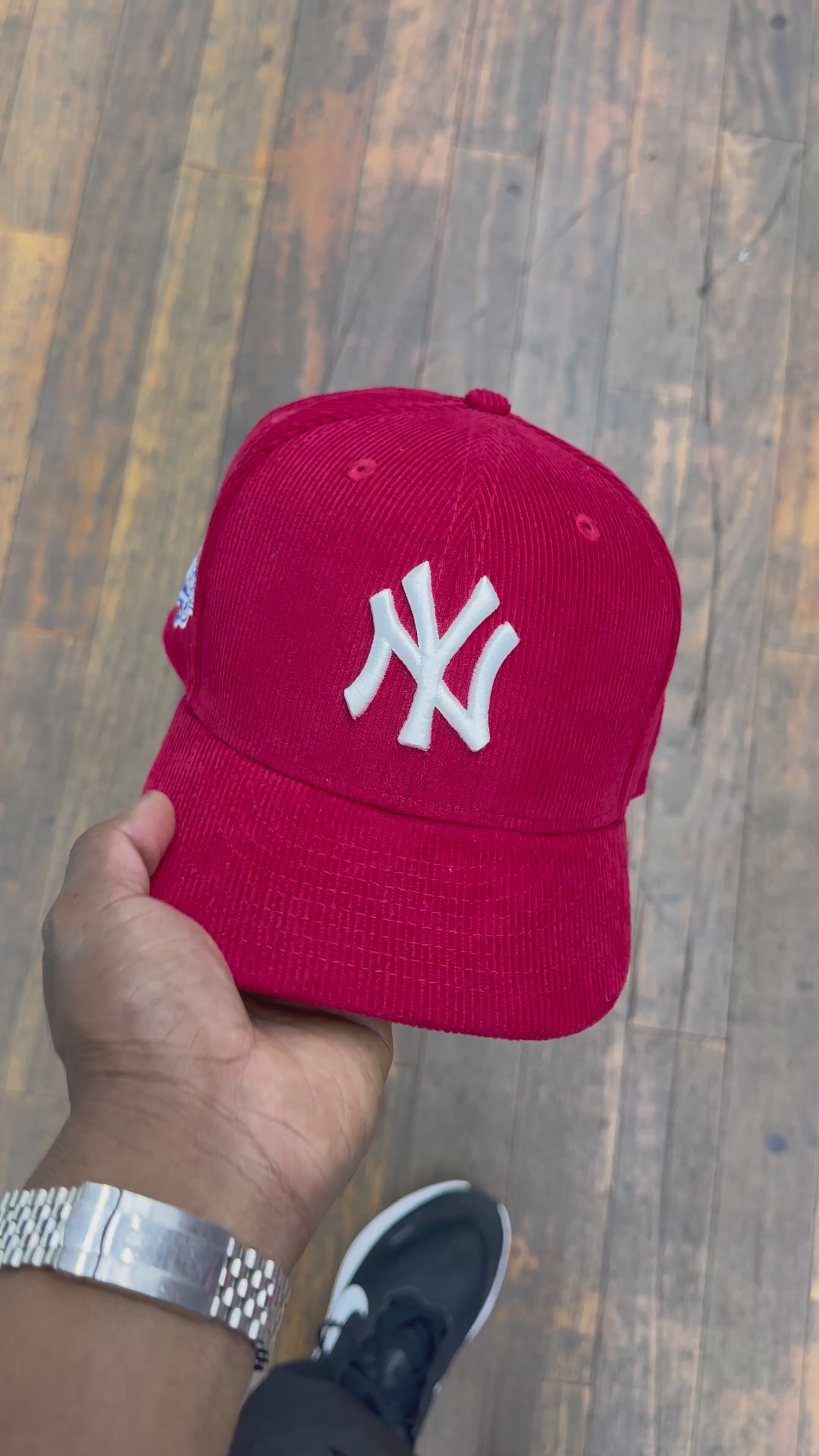 New York Yankees All Red Corduroy 1999 World Series
