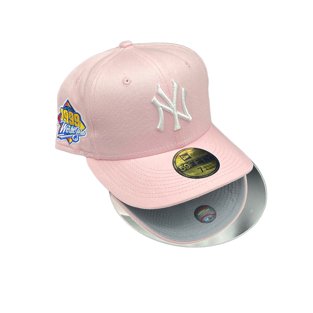 New York Yankees All Soft Pink Grey UV 1999 World Series
