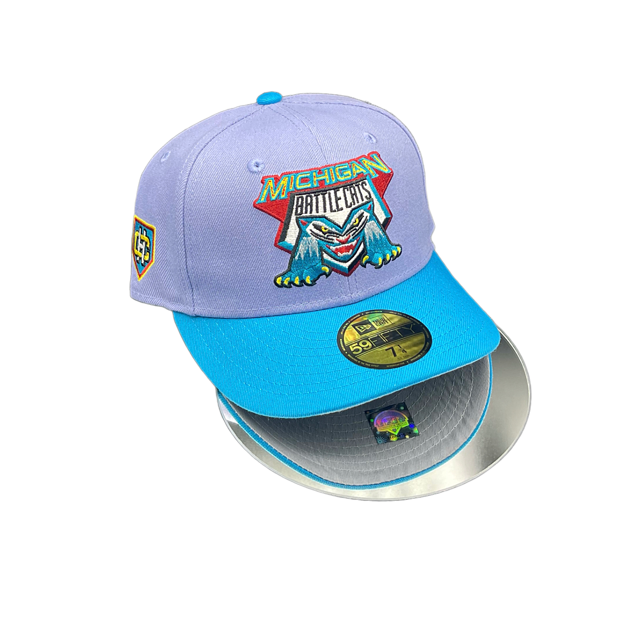 Michigan Battle Cats Lavender & Teal