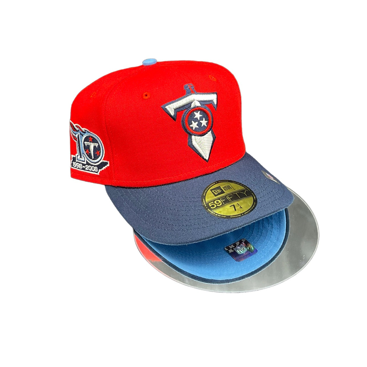 TENNESSEE TITANS RED+NAVY 10