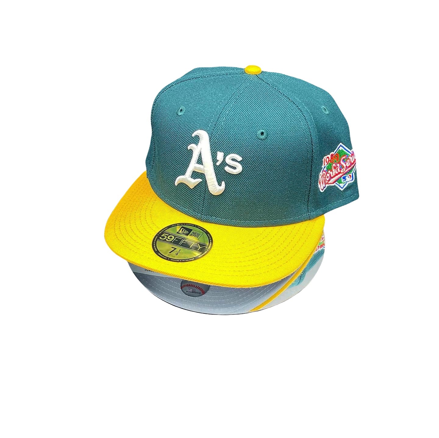 Oakland Athletics's Green And Yellow 1989 Grey UV