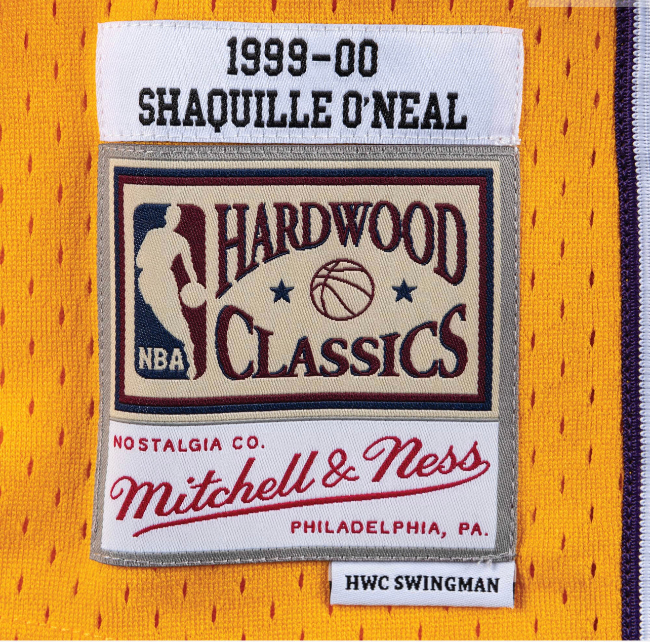 Los Angels Lakers EXC. HM 99-00 O'Neal Jersey